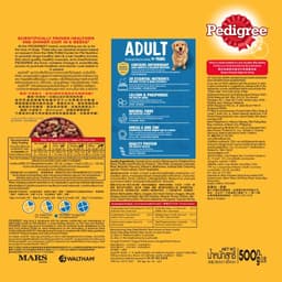 Thumbnail Thức Ăn Dạng Hạt Khô Cho Chó Lớn PEDIGREE Vị Bò Và Rau Củ, 500g 2
