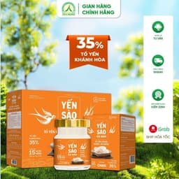 Thumbnail Yến Sào Ích Nhân Tổ Yến Chưng Đường Ăn Kiêng Lọ 70ml bồi bổ sức khỏe, tăng cường miễn dịch, tăng sức đề kháng 2
