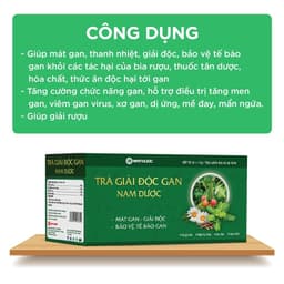 Thumbnail Combo Hamega Và Trà Giải Độc Gan Nam Dược Hỗ Trợ Giải Độc Gan, Mát Gan, Giải Rượu Và Tăng Cường Chức Năng Gan 3
