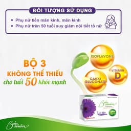 Thumbnail Combo 3 hộp viên uống Bảo Xuân 50+ giúp bổ sung nội tiết tố nữ, làm chậm lão hoá, giảm bốc hoả, cáu gắt 30 viên/hộp 4