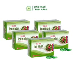 Thumbnail Combo 5 hộp viên uống Hạ Áp Ích Nhân tăng cường sức khoẻ, hạn chế tai biến - ổn định thành mạch 1