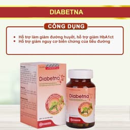 Thumbnail Combo 3 hộp viên uống dây thìa canh Diabetna Ích Nhân giúp ổn định đường huyết, tăng cường sức khoẻ 40 viên/hộp 2