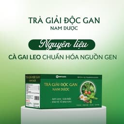 Thumbnail Trà giải độc gan Nam Dược giúp mát gan, tăng cường chức năng gan an toàn, hiệu quả - hộp 20 túi lọc 3