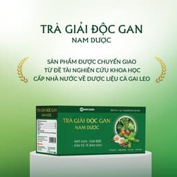 Thumbnail Trà giải độc gan Nam Dược giúp mát gan, tăng cường chức năng gan an toàn, hiệu quả - hộp 20 túi lọc 4