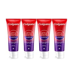 Thumbnail Bộ 4 Kem Đánh Răng Colgate trắng răng Optic White Purple 100g công nghệ sắc tím, trung hòa ố vàng tức thì 2