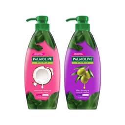 Thumbnail Bộ 2 Dầu gội Palmolive kèm xả 2-trong-1 chiết xuất Sữa dừa và Keratin kết hợp quả ô liu 600ml 2