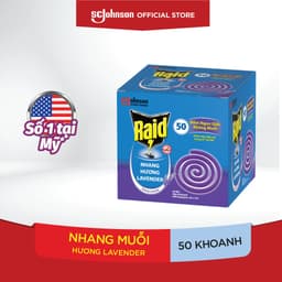 Thumbnail RAID Nhang Diệt Muỗi Hương Lavender 50 Khoanh 2