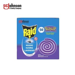 Thumbnail RAID Nhang Diệt Muỗi Hương Lavender 50 Khoanh 4