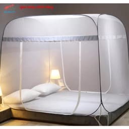 Thumbnail Màn Chụp Tự Bung Đỉnh Vuông - Mùng Đỉnh Vuông Cao Cấp Chống Muỗi Và Côn Trùng Hiệu Quả - Hàng VNXK ( Bảo Hành 12 Tháng ) 3