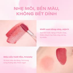 Thumbnail [LIVESTREAM] Son Tint Nước Mịn Lì Thuần Chay SUGARPLUM MistyNow Blurring Tint (3.8g) 2