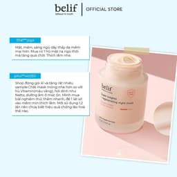 Thumbnail [belif Official x KOL] Mặt nạ ngủ tái sinh và chống lão hóa belif Regenerating Mask 75ml 2