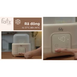 Thumbnail Máy hâm sữa và tiệt trùng điện tử 2 bình Duo 10 FATZBABY FB3211BK 3