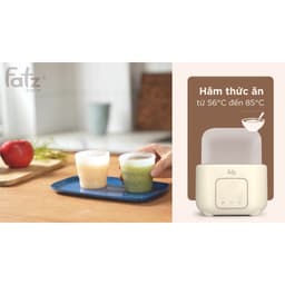 Thumbnail Máy hâm sữa và tiệt trùng điện tử 2 bình Duo 10 FATZBABY FB3211BK 2