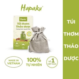 Thumbnail Túi Thơm Thảo Mộc Hapaku 70g, Treo Xe Ô Tô, Khử Mùi Nhà Bếp 1