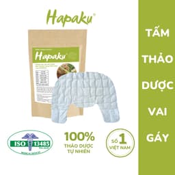 Thumbnail Tấm Thảo Dược Thay Thế Cho Đai Chườm Vai Gáy Cổ HAPAKU Làm Nóng Bằng Điện, Giảm Đau Mỏi Vai Thư Giãn 1