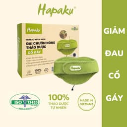 Thumbnail Tấm Thảo Dược Thay Thế Cho Đai Chườm Cổ Gáy HAPAKU Làm Nóng Bằng Điện, Giảm Đau Mỏi Cổ Giúp Thư Giãn 2
