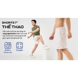 Thumbnail Quần Shorts thể thao 7 inch đa năng thoáng khí Exdry Coolmate 2
