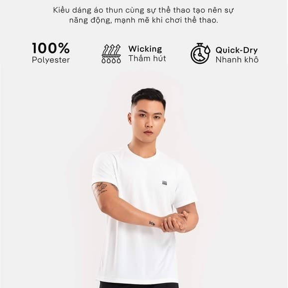 Ảnh ÁO THUN thể thao nam ProMax S1 thấm hút nhanh khô Coolmate 2
