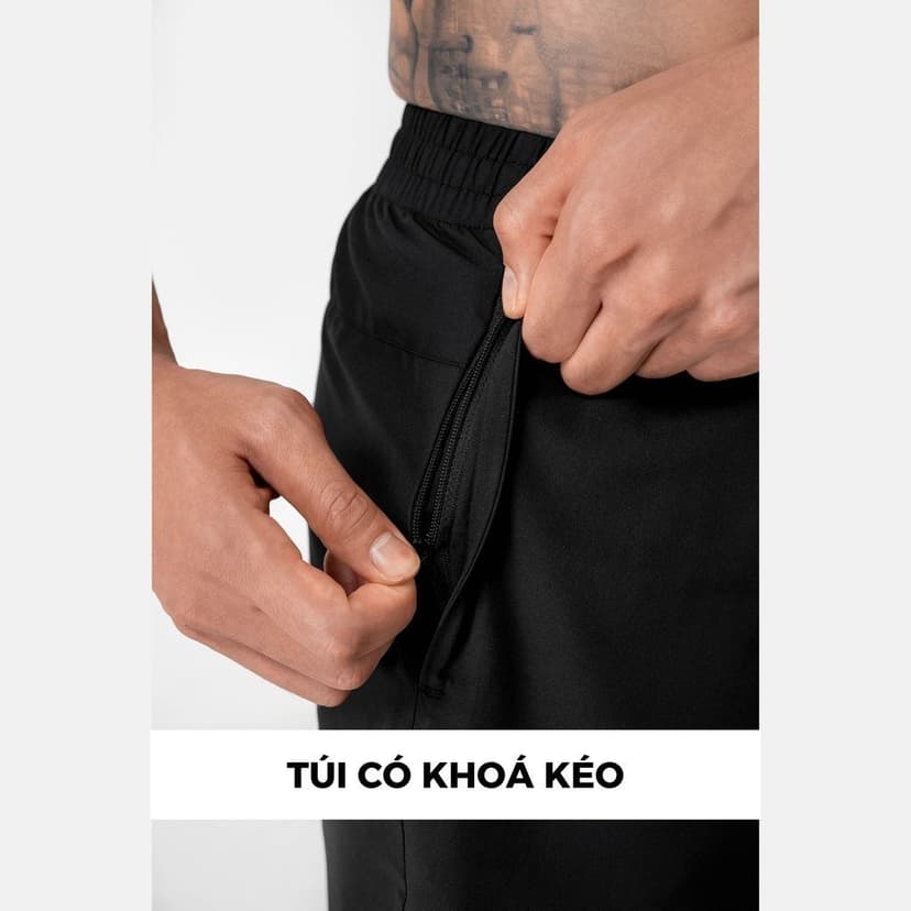 Ảnh Quần thể thao nam 7inch Ultra Short có túi khóa kéo Coolmate 3