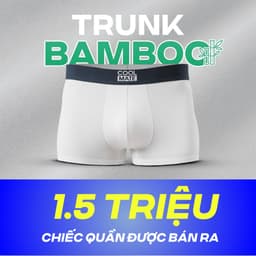 Thumbnail Combo 3 quần lót nam dáng Trunk Bamboo kháng khuẩn Coolmate 2