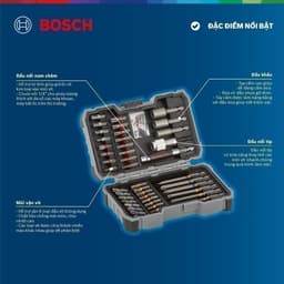 Thumbnail Bộ Dụng Cụ Bosch 43 Món 4