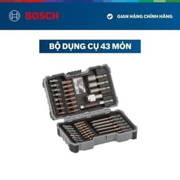 Thumbnail Bộ Dụng Cụ Bosch 43 Món 2