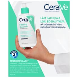 Thumbnail Sữa Rửa Mặt Giúp Làm Sạch Sâu Dành Cho Da Dầu Cerave 236Ml 4