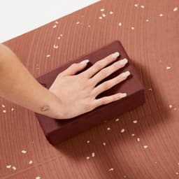 Thumbnail Gạch xốp tập yoga nâu đỏ Decathlon KIMJALY mã 8841907 1