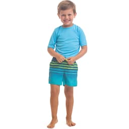 Thumbnail Quần short lướt ván 100 tokyo cho trẻ em ngọc lam DECATHLON olaian mã 8559017 3