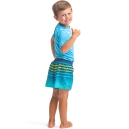 Thumbnail Quần short lướt ván 100 tokyo cho trẻ em ngọc lam DECATHLON olaian mã 8559017 2