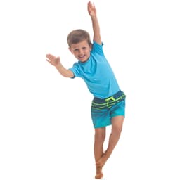 Thumbnail Quần short lướt ván 100 tokyo cho trẻ em ngọc lam DECATHLON olaian mã 8559017 4