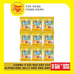 Thumbnail COMBO 9 gói kẹo dẻo Chupa Chups và Alpenliebe hương trái cây hỗn hợp, đa dạng hình dáng 3