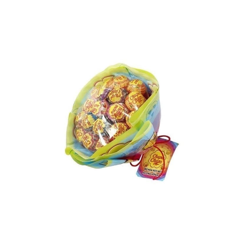 Ảnh Kẹo mút Chupa Chups hình dáng Bó hoa hồng hương trái cây (19 que kẹo) phù hợp tặng người thương nhân dịp đặc biệt 2