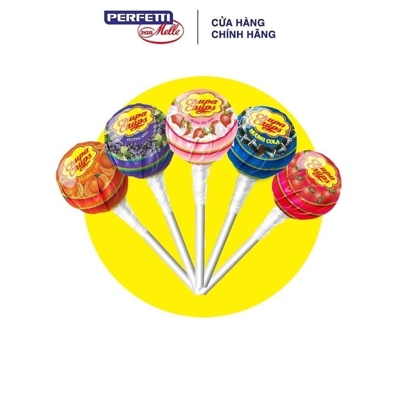 Ảnh Kẹo mút Chupa Chups hình dáng Bó hoa hồng hương trái cây (19 que kẹo) phù hợp tặng người thương nhân dịp đặc biệt 3
