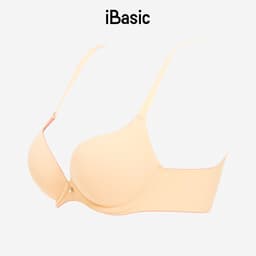 Thumbnail Áo ngực có gọng iBasic mút dày trơn phối màu viền cup T-shirt BRAW154 4