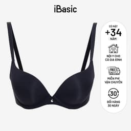 Thumbnail Áo ngực có gọng iBasic mút dày trơn phối màu viền cup T-shirt BRAW154 3