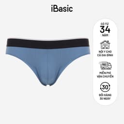 Thumbnail Combo 3 Quần lót nam thun lạnh iBasic brief poly co giãn thoải mái PANM006 2