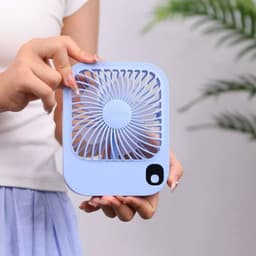 Thumbnail Quạt để bàn tích điện mini Yoobao F01 5000/10000mAh | Công suất 3W | 3 cấp độ gió tùy chỉnh | Màn hình LED | BH 12 tháng 2