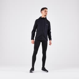 Thumbnail Áo khoác chạy bộ nam chống gió DECATHLON Kiprun 100 đen mã 8843362 2