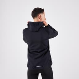 Thumbnail Áo khoác chạy bộ nam chống gió DECATHLON Kiprun 100 đen mã 8843362 3