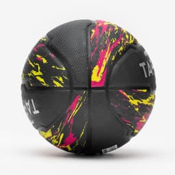 Thumbnail Quả bóng rổ cỡ 7 DECATHLON R500 đen/vàng/đỏ mã 8853519 3