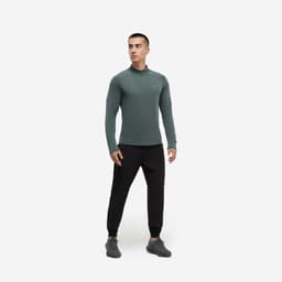 Thumbnail Quần dài chạy bộ nam thoáng khí DECATHLON 100 đen mã 8882067 4