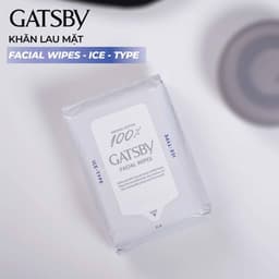 Thumbnail Khăn lau mặt GATSBY Facial Wipes Ice Type S 100% cotton sạch da siêu mát lạnh 42 tờ 3