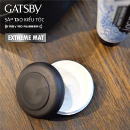 Thumbnail Wax vuốt tóc GATSBY Moving Rubber Extreme Mat 80g 4