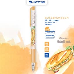 Thumbnail Bút gel B - Buttersmooth Gel Thiên Long - Premium Tip viết êm, trơn - Mực Xanh 2