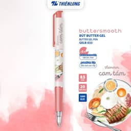 Thumbnail Bút gel B - Buttersmooth Gel Thiên Long - Premium Tip viết êm, trơn - Mực Xanh 1