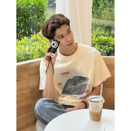 Thumbnail Áo thun LOVING Cotton PARADOX AT4P1019 3