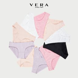 Thumbnail Combo 10 quần lót nữ thun lạnh VERA- 6323 [Giao màu ngẫu nhiên] 2