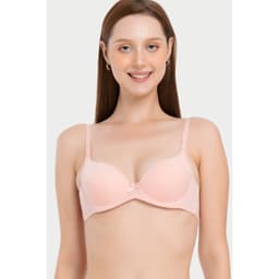 Thumbnail Áo ngực nữ Misaki cúp 3/4 mút vừa nylon trơn M1023 3