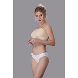 Thumbnail Quần lót bikini nữ Misaki Polyester phối ren M1026 1